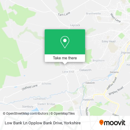 Low Bank Ln Opplow Bank Drive map