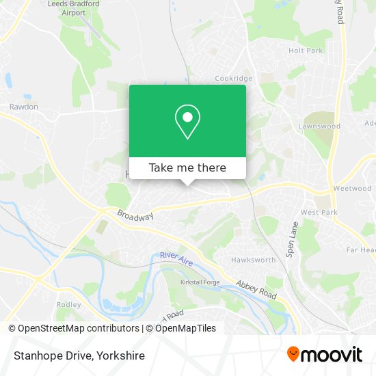 Stanhope Drive map