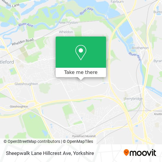 Sheepwalk Lane Hillcrest Ave map