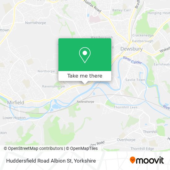 Huddersfield Road Albion St map