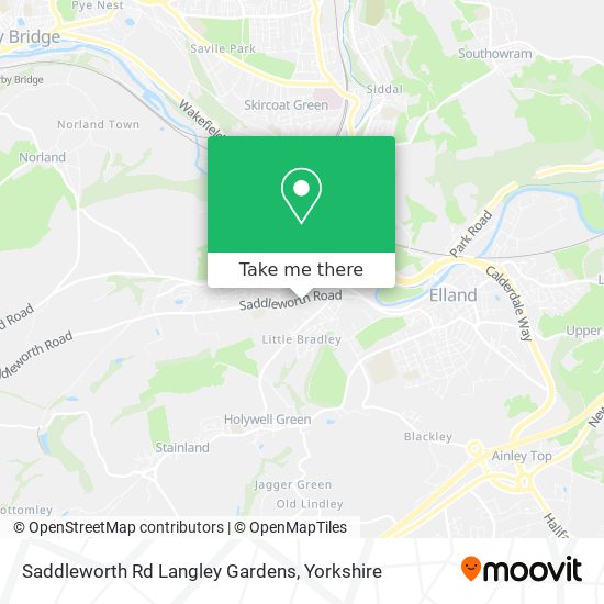 Saddleworth Rd Langley Gardens map