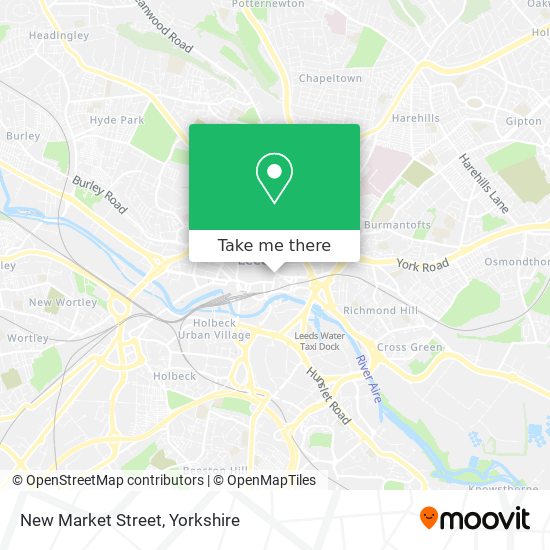 New Market Street map