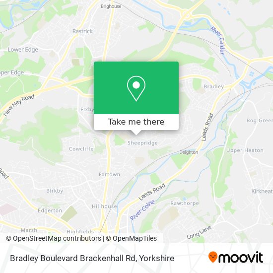 Bradley Boulevard Brackenhall Rd map