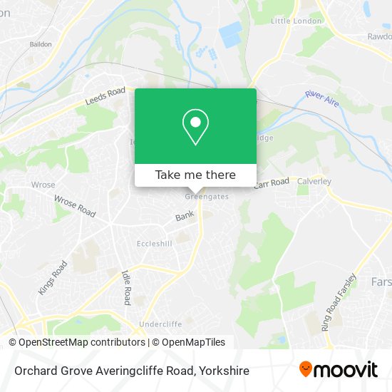 Orchard Grove Averingcliffe Road map