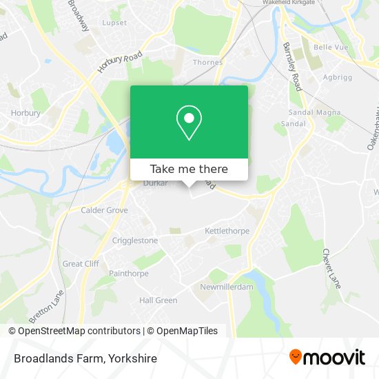 Broadlands Farm map