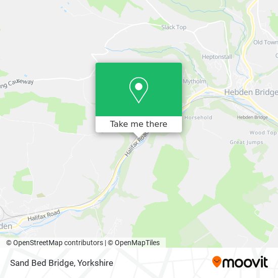 Sand Bed Bridge map