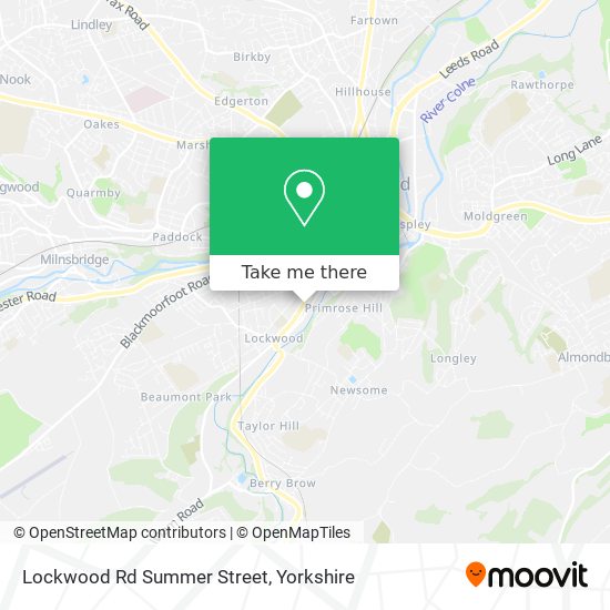 Lockwood Rd Summer Street map