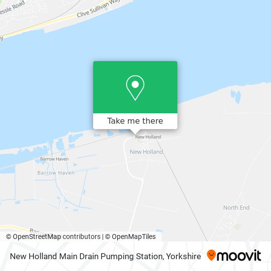 New Holland Main Drain Pumping Station map