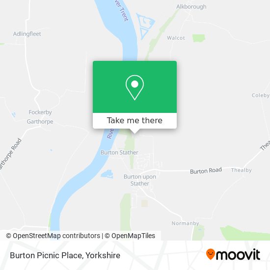 Burton Picnic Place map