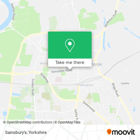 Sainsbury's map