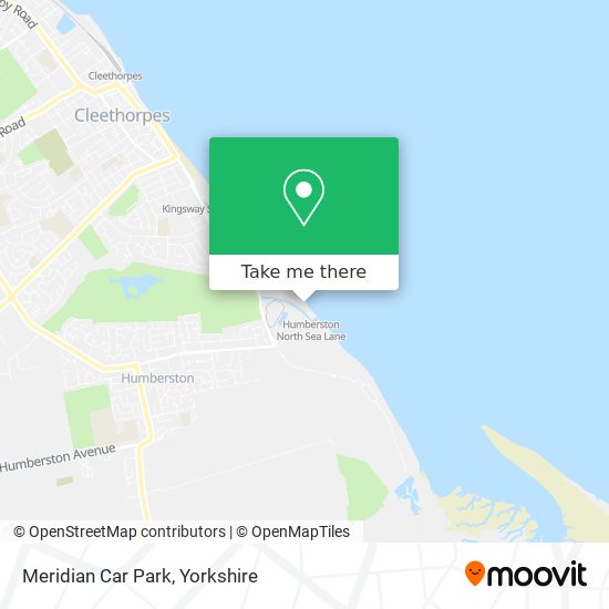 Meridian Car Park map
