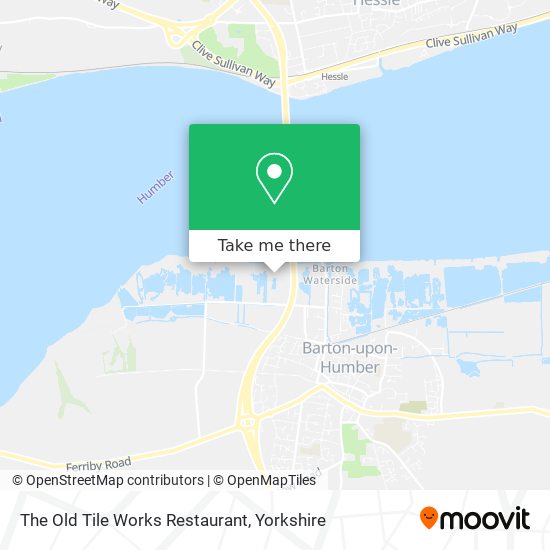 The Old Tile Works Restaurant map