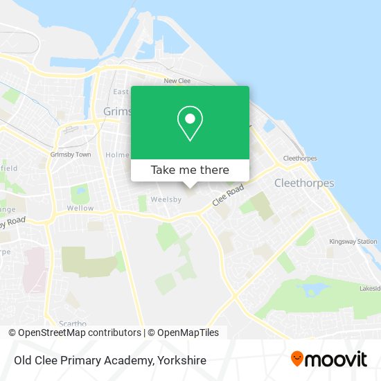 Old Clee Primary Academy map