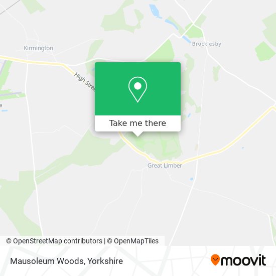Mausoleum Woods map