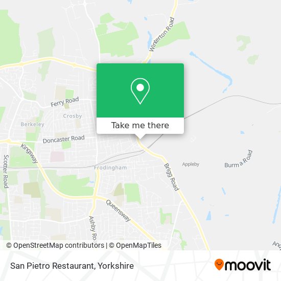 San Pietro Restaurant map