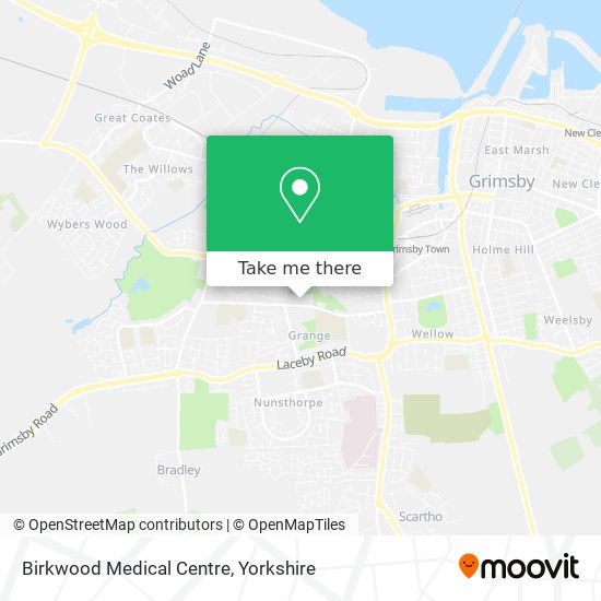 Birkwood Medical Centre map