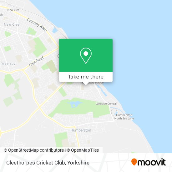 Cleethorpes Cricket Club map