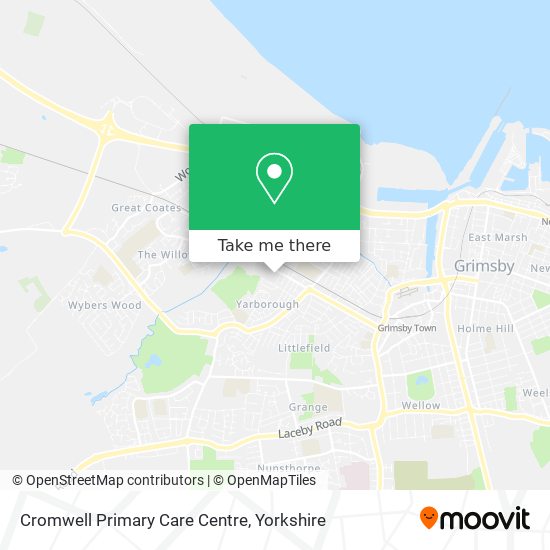 Cromwell Primary Care Centre map