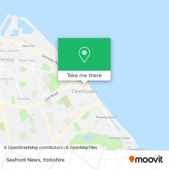 Seafront News map