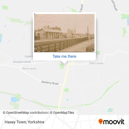 Haxey Town map