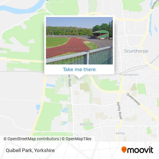 Quibell Park map