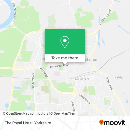 The Royal Hotel map