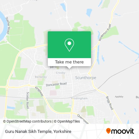 Guru Nanak Sikh Temple map