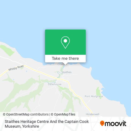 Staithes Heritage Centre And the Captain Cook Museum map
