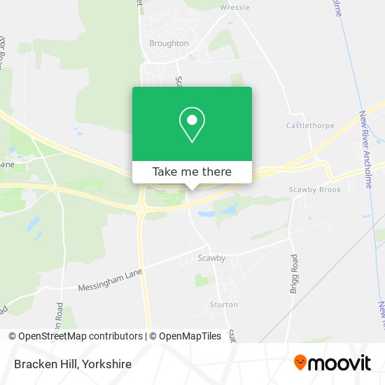 Bracken Hill map