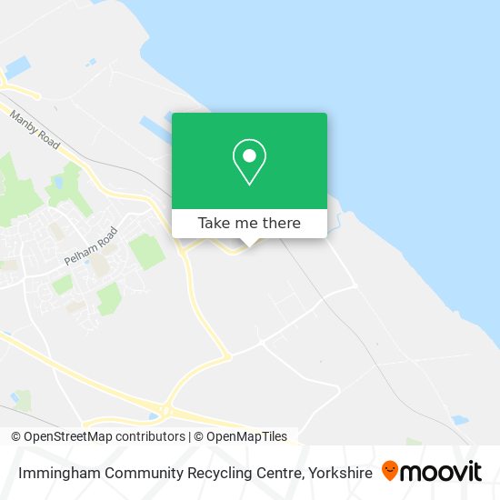 Immingham Community Recycling Centre map