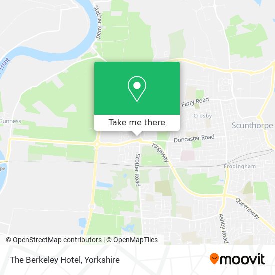 The Berkeley Hotel map