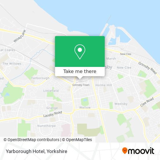 Yarborough Hotel map