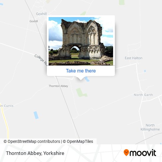 Thornton Abbey map