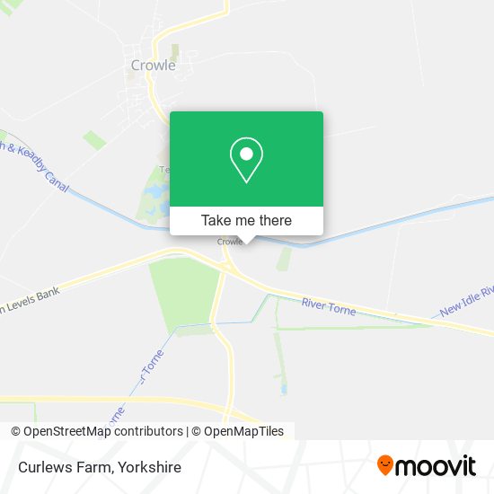 Curlews Farm map