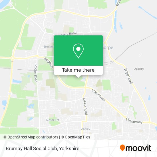 Brumby Hall Social Club map