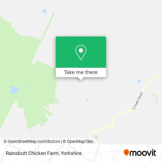 Rainsbutt Chicken Farm map