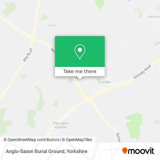 Anglo-Saxon Burial Ground map
