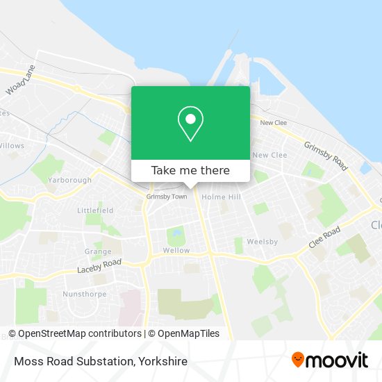 Moss Road Substation map