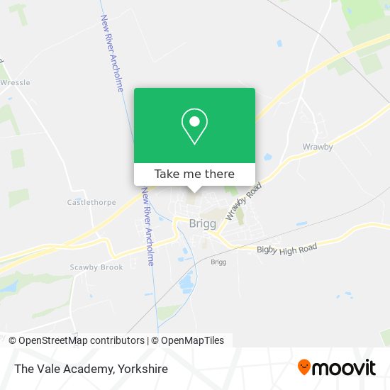 The Vale Academy map