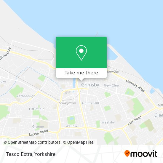 Tesco Extra map