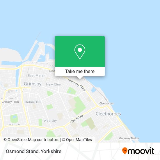 Osmond Stand map