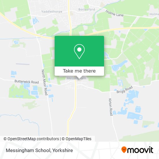 Messingham School map