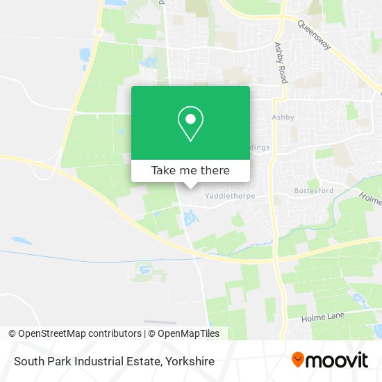 South Park Industrial Estate map