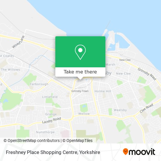 Freshney Place Shopping Centre map