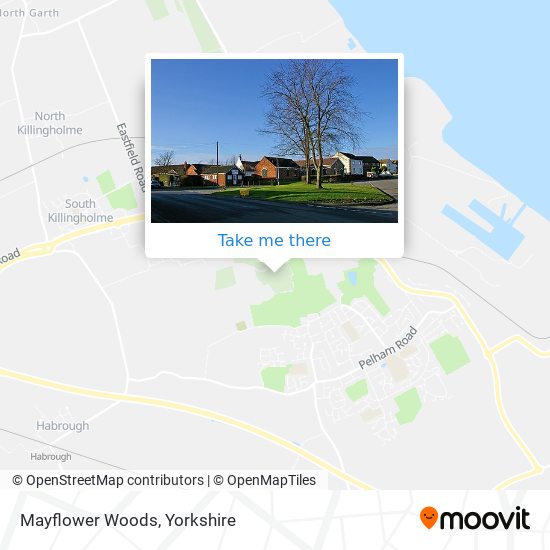 Mayflower Woods map