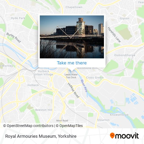 Royal Armouries Museum map