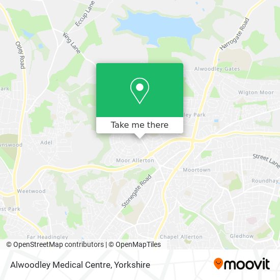 Alwoodley Medical Centre map