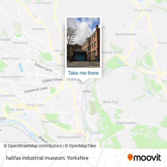 halifax industrial museum map