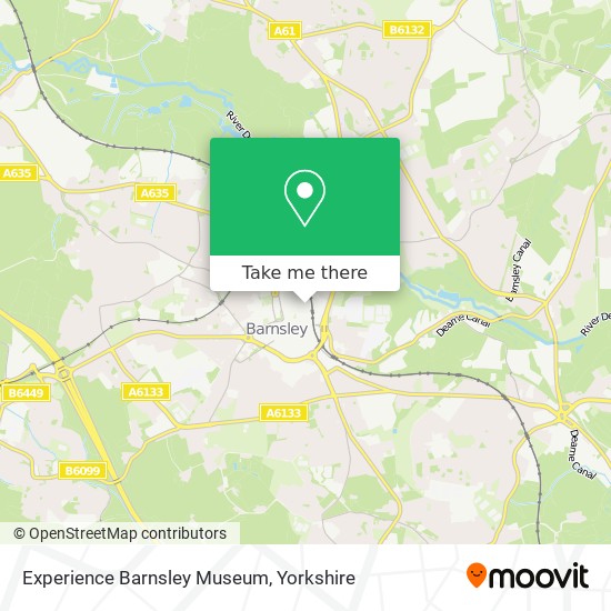 Experience Barnsley Museum map