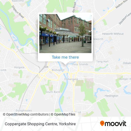 Coppergate Shopping Centre map